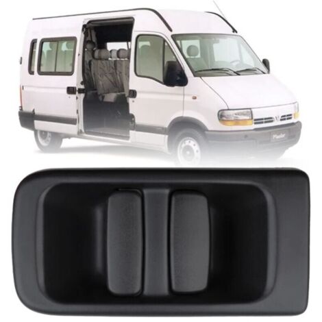Cerradura de manija de puerta manija exterior de puerta para Renault manija de puerta corrediza exterior lado del pasajero manija de puerta corrediza izquierda 7700352420