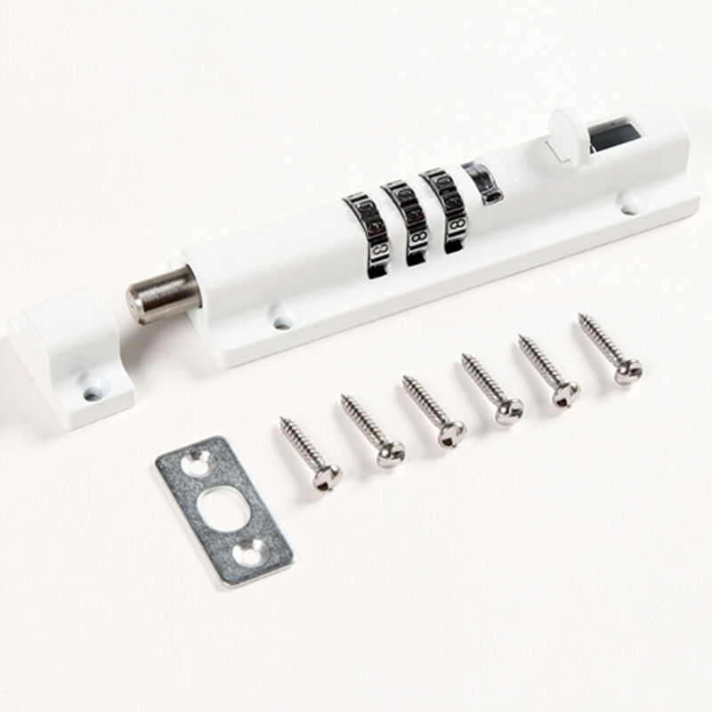 Cerradura de puerta, cerradura de combinación mecánica, no se requieren más llaves, perfecta para puertas, cobertizos, cualquier área de