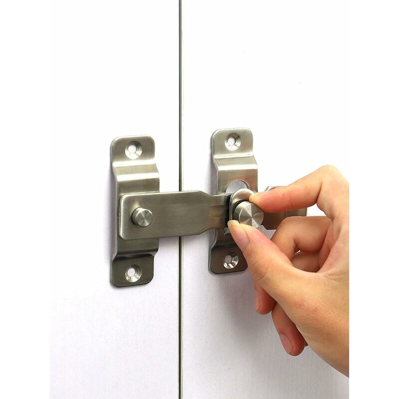 

Cerradura de puerta con pestillo de palanca de acero inoxidable para trabajo pesado LITZEE