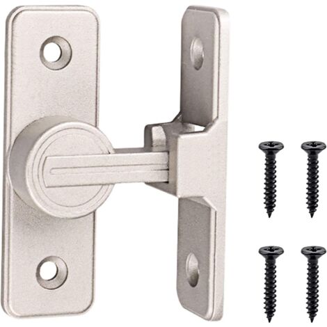 DOITOOL 1 Set Barn Door Lock Hooks Screen Door Latch Screen Door Lock Barn  Door Latches and Catches Screen Door Hook and Eye Latch Hook Latch Sliding