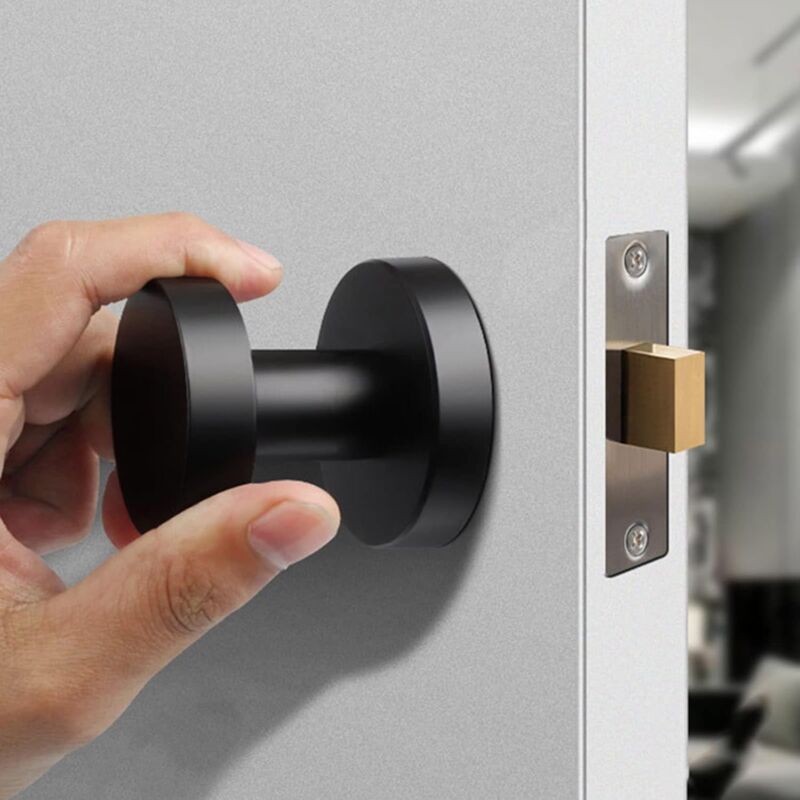 Cerradura de puerta invisible en un lado, cerradura secreta con llave