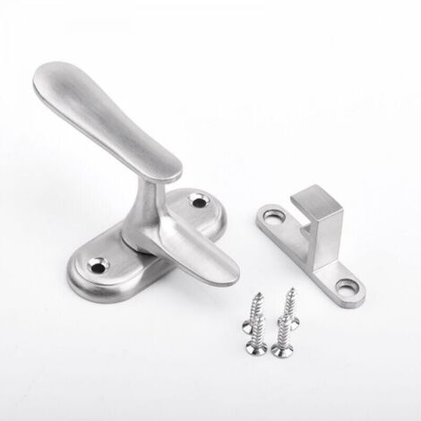 Cerradura de puerta y ventana de cuarto de vuelta de acero inoxidable 304 (An. x Al. x Pr.) 73 x 50 x 35 mm