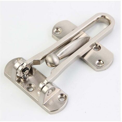 Cerradura de seguridad Ulisem2Pack para puerta, de acero, para ventana, puerta delantera, sin cadena, para evitar robos.