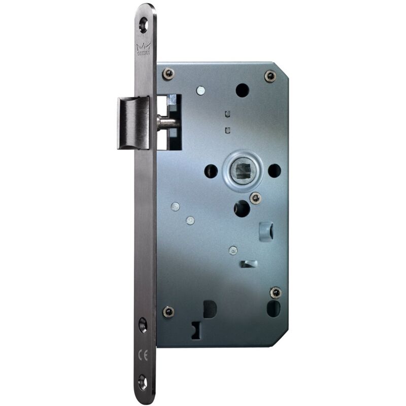 

Dormakaba - Cerradura Dorma 289/55 Inox Golpe Solo P.Rdo.24 mm - Inox Mate