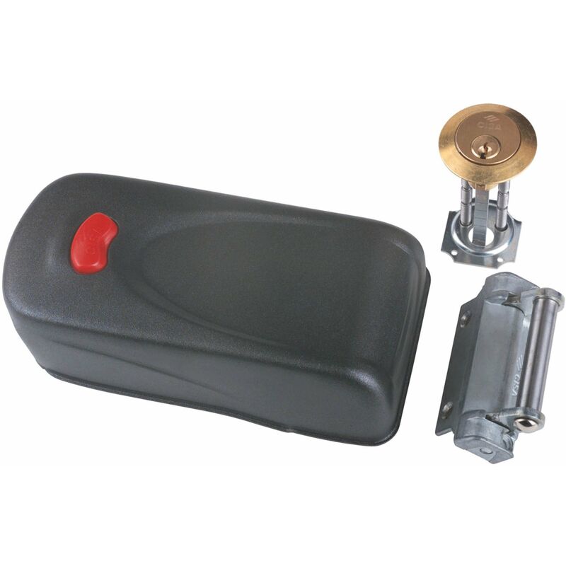 

Cerradura Elec Sobrep Cisa Ac/abs Ne Pulsador Y Cilindro Reg