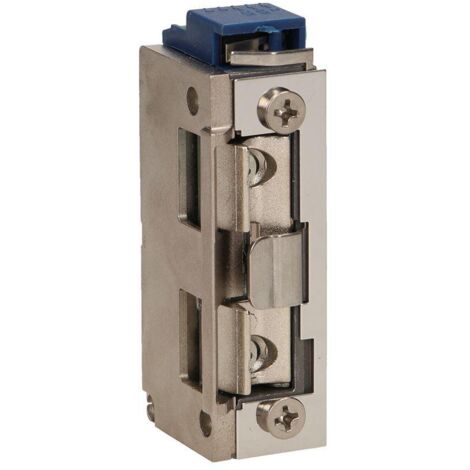 Cerradura eléctrica MINI simétrica con guía y memoria BAJA CORRIENTE OR-EZ-4038