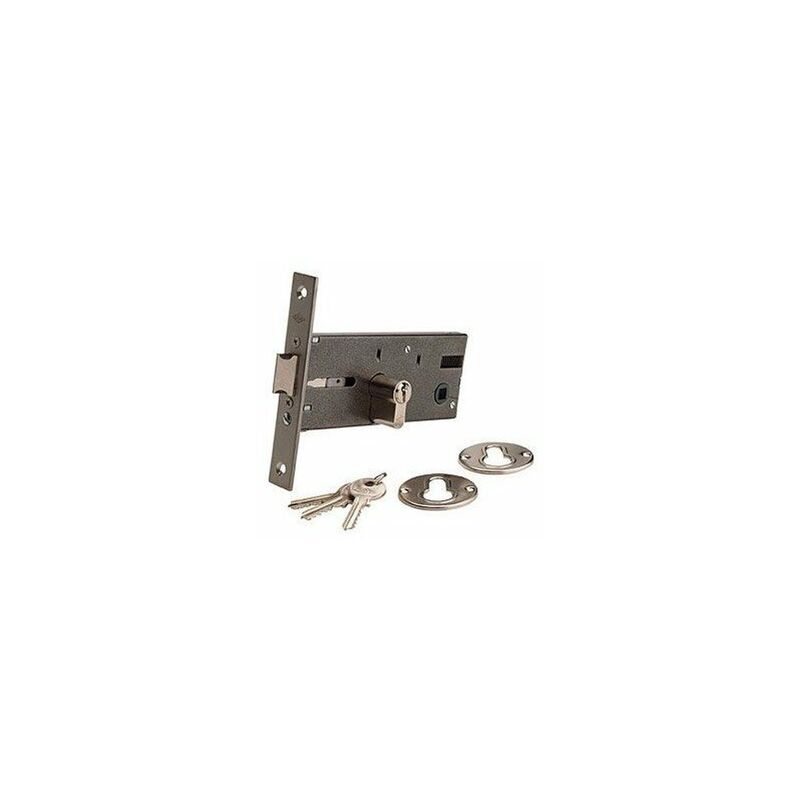

Cerradura Embutir 60 Mm Niquel