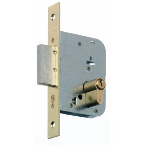 CERRADURA EMBUTIR SERIE 600 1612 LATONADO 40 - 1612-240A311