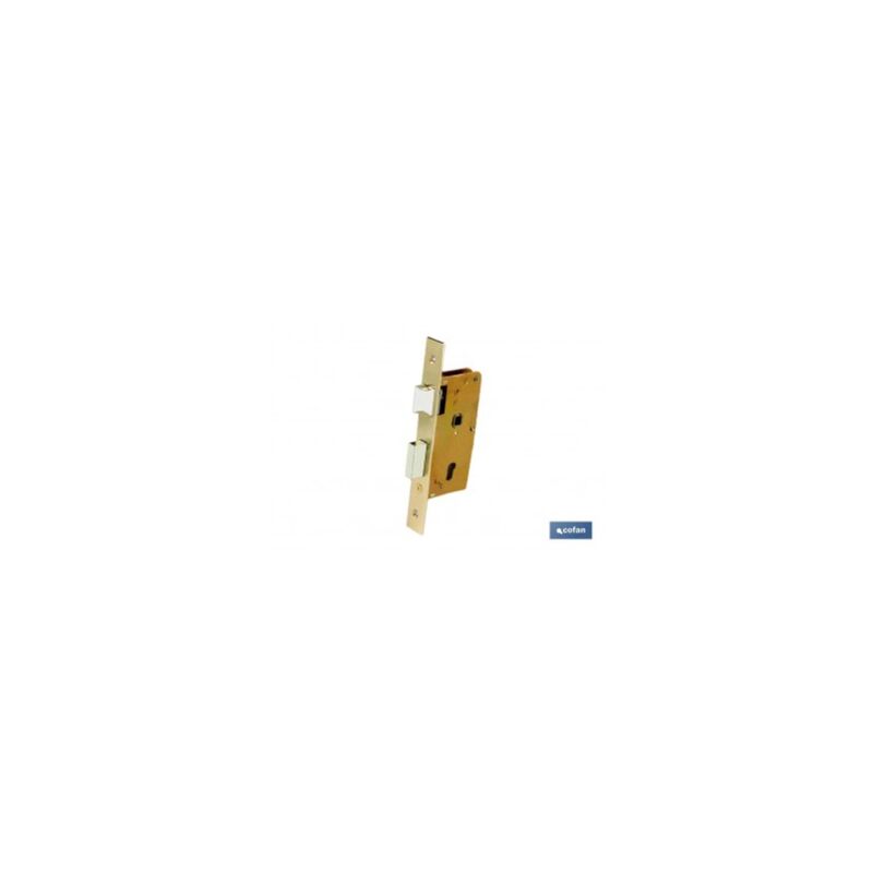 

Cerradura embutirmascerradero d47 e50- latón pmadera
