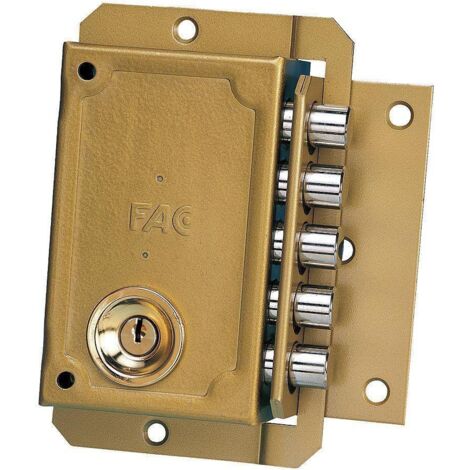 Cerradura fac s 90/c pintada  derecha