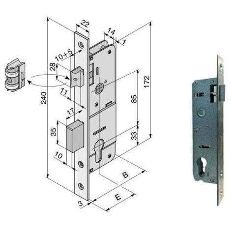 Cerradura Inf.All 101.20.01.0 Welka