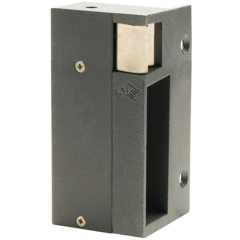 

Cerradura 12 voltios 1037 derecha sobreponer gris - JIS