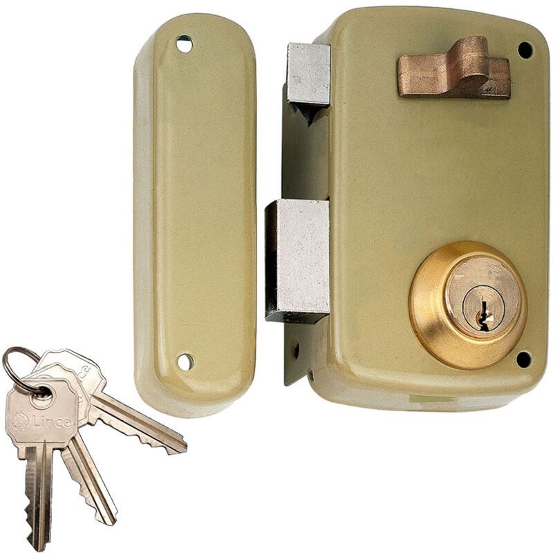 

Cerradura hierro esmaltado 5056-A/70I - Lince