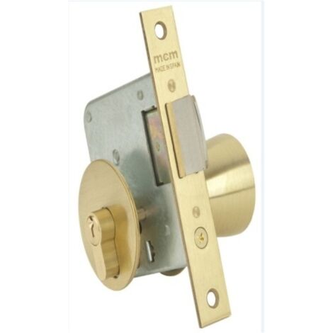 Cerradura mad.emb. 22x60mm 1561/3-60 lat pomo c/cu mcm