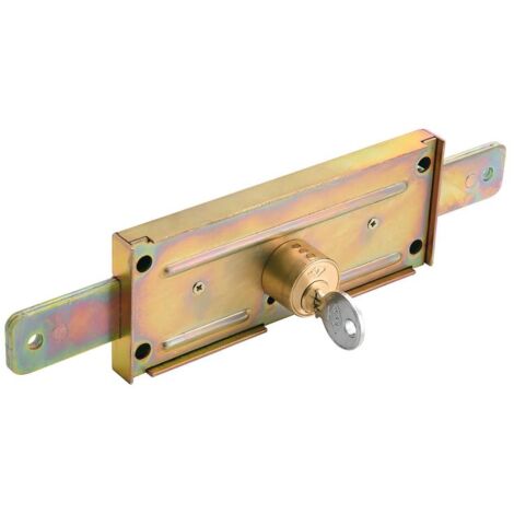 Cerradura Metalica 11A Hierro Cincado Puerta Metalica Enrrollable Cvl