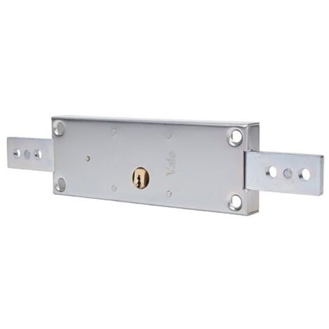 Cerradura Metalica 11A Hierro Cincado Puerta Metalica Enrrollable Yale