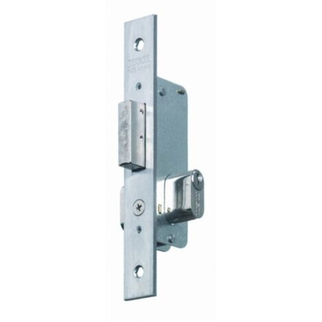Cerradura Metalica Embutir 23X11Mm 1549-14 Inox  Palanca Mcm