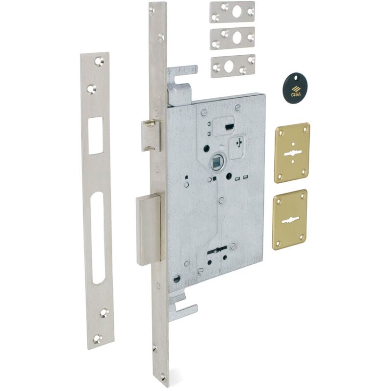 

Cerradura Cisa R/57255-60 Sin Varillas - Cromo Brillo