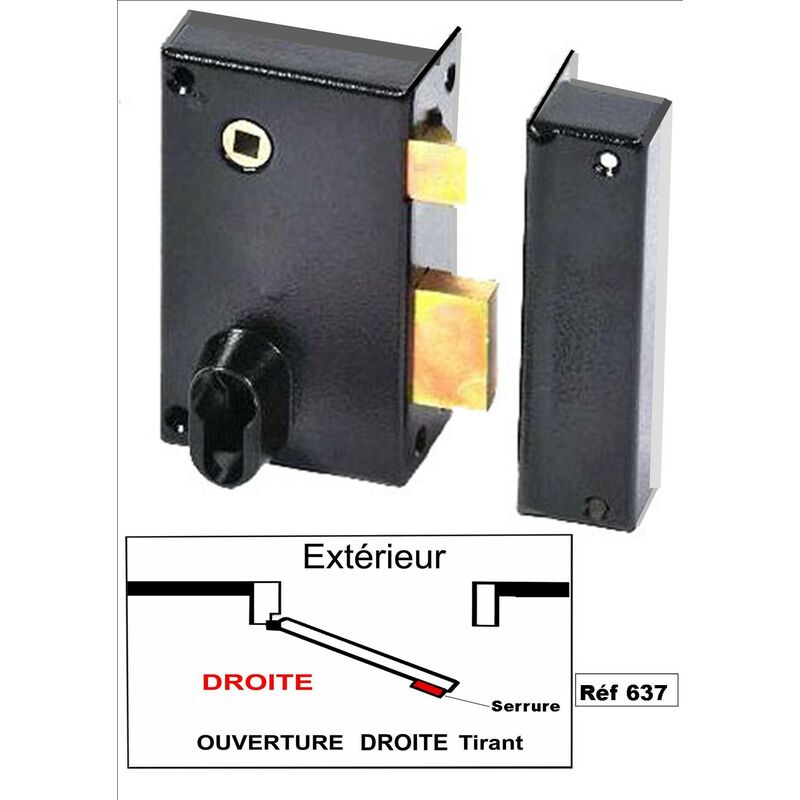 

Klose Besser - Cerradura Monopunto Vertical Con Cuadradillo con cilindro europeo (se Entrega Sin Cilindro) | Derecho - 74 x 126 mm