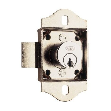 Cerradura Mueble P1020C01857 Cromo Puerta Aga