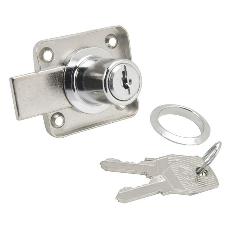 

Cerradura mueble para armario 362/20 mm. cromada
