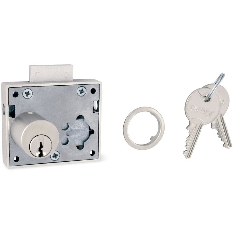 

Cerradura Ojmar R/902.22 Puerta Niquel Dist.. - Cromo Mate