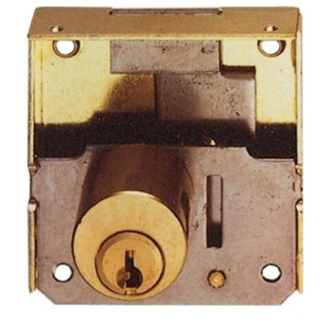 Cerradura para aplicar con cilindro de 35 mm MRCAS Art.16/C – cuerpo compacto