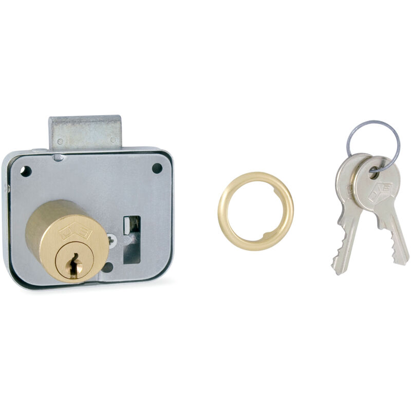 JIS - Lock R.1130-20 Serrure superposée pour tiroir ou porte