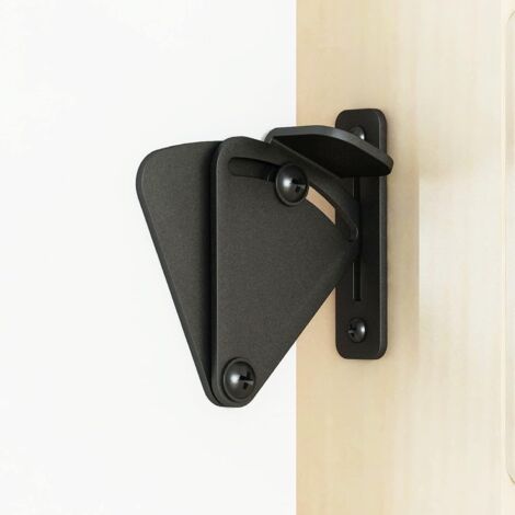 Cerradura para puerta de granero, pestillo deslizante de acero inoxidable para privacidad, ideal para cobertizos, armarios y puertas de madera.