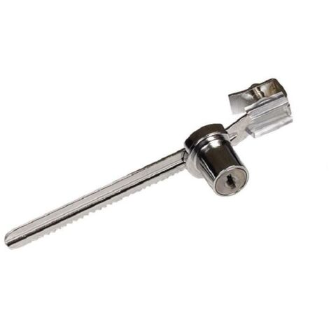 Cerradura Puerta Cristal 110Mm C1540C00110 Cromo Cremallera Aga