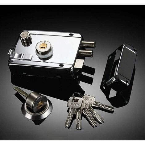 Cerradura puerta exterior noche con 5 llaves (abierta izquierda) GDRHVFD