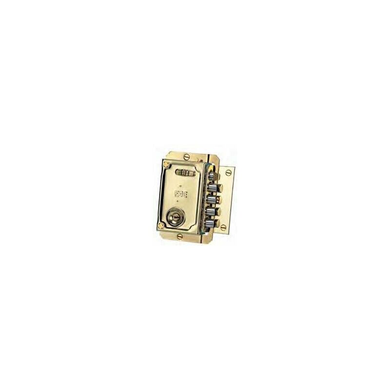 

Fac - CERRADURA S-90P IZQUIERDA BOMBILLO 70MM DORADO