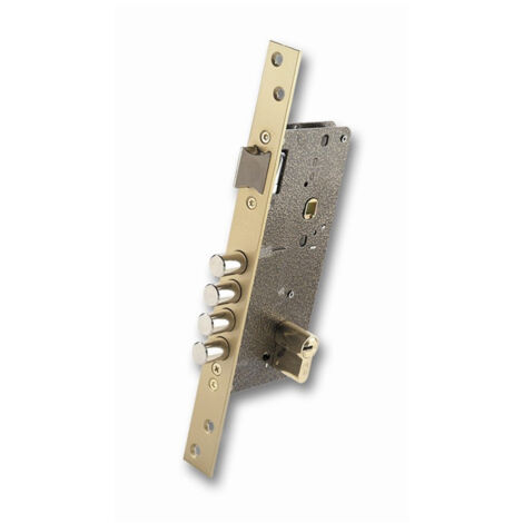 CERRADURA SEGURIDAD ALUM BLCO