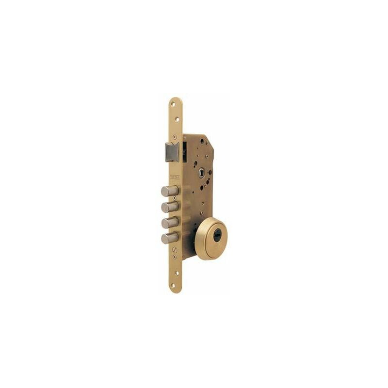 

Cerradura Seguridad Madera Embutir 50Mm R200B566L Laton 1Punto - Tesa