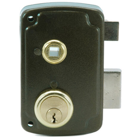 Cerradura sobreponer 1056B - 7 cm - Derecha