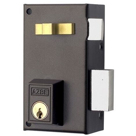 Cerradura Sobreponer 60X35Mm 56A60Dhn Hierro Niquel Picaporte/Palanca Derecha Yale