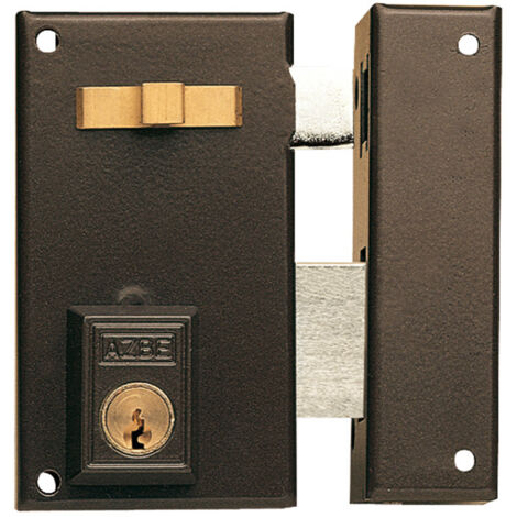 Cerradura Sobreponer 70X40Mm 56A70Dhp Hierro Pintado Picaporte/Palanca Derecha Yale