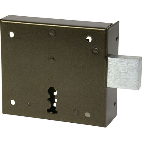 Cerradura sobreponer 75 - 4" - Derecha