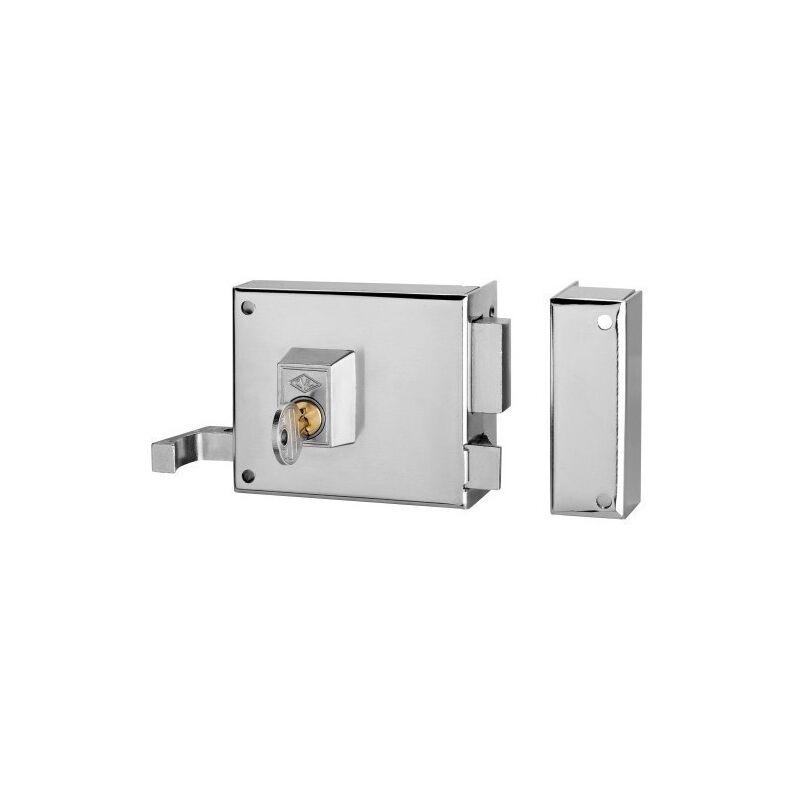 

Cerradura Sobreponer 80X60Mm 125A08I/0 Niquel Picaporte/Palanca Izquierda Cvl