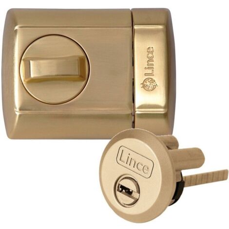 Cerradura sobreponer lince supra key 4930 Latonado 4930 HL
