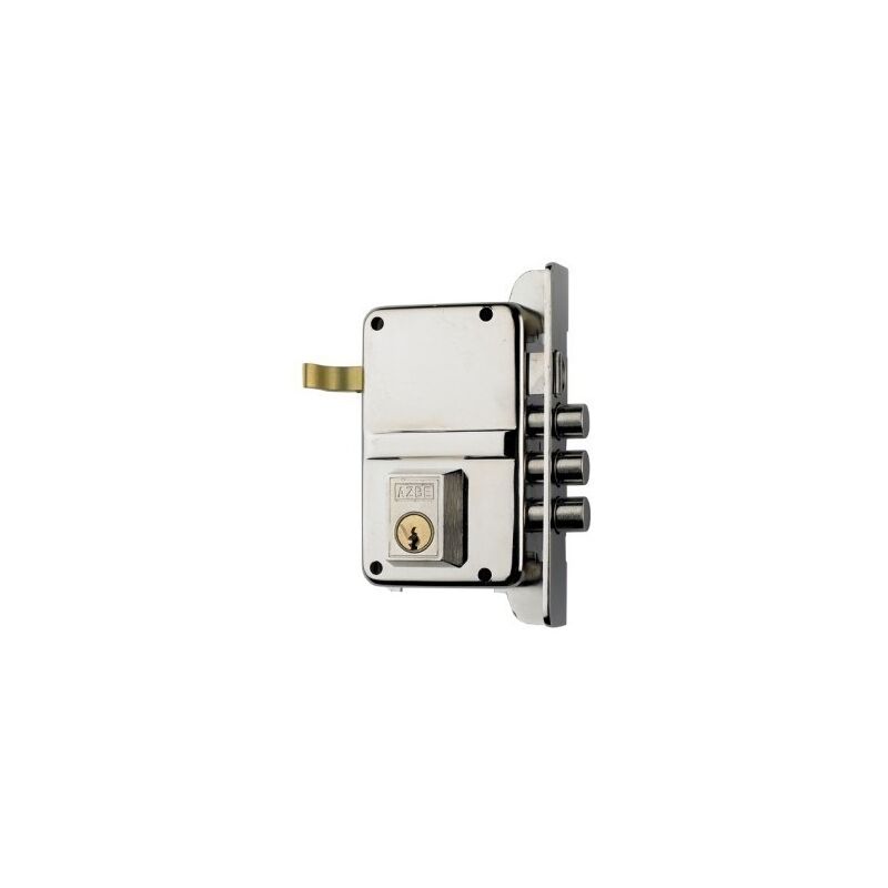 

Cerradura Sobreponer 70X40Mm 8Dhn Hierro Niquel Picaporte/Palanca Derecha Yale