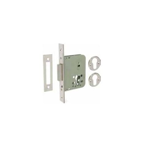 Cerradura Tesa R.4031-50 Niquelado Sin Cilindro