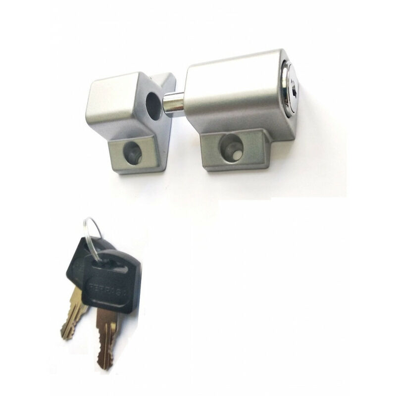 

Cerradura Ventana Mod. Twin Duo Plata