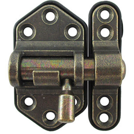 CERROJILLO VERTICAL 30MM ORO VIEJO