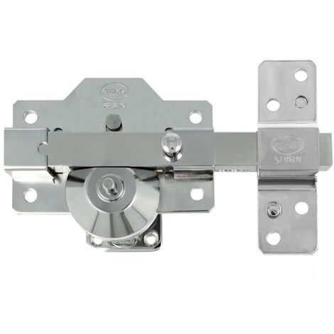 CERROJO 1 PLUS 90 CROMO - 22020