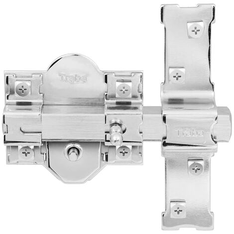FAC CERROJO 301-R 80 B/70 LLAVES IGUALES NIQUEL