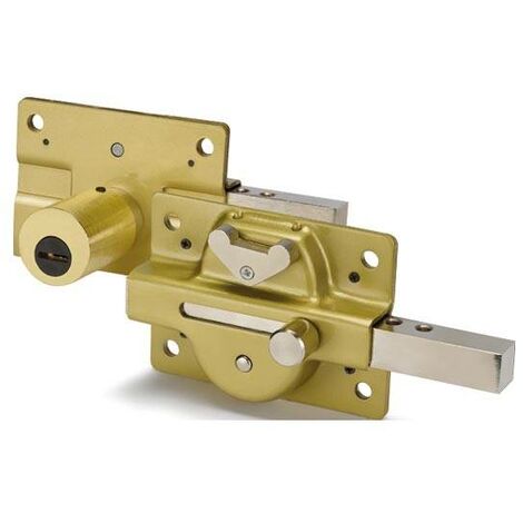 Cerrojo acorazado Ezcurra 500C/50 Esmaltado Oro