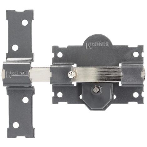 cerrojo b-3 llave y pulsador pasador de 161mm cilindro redondo de 70mm