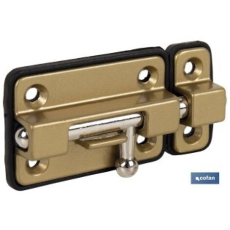Cerrojo cofan base pin plástico 50mm 30 unidades