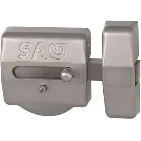 Cerrojo CSI Llave exterior niquel satinado marca SAG